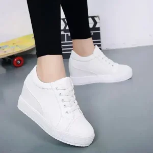 Simkimtim Women'S Fashion Platform Platform Sneakers