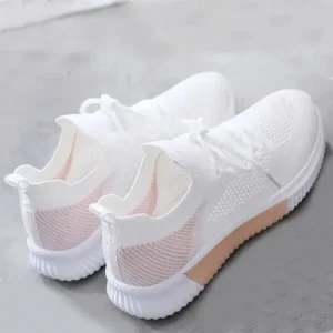 Simkimtim Women Fashion Color Blocking Breathable Sneakers