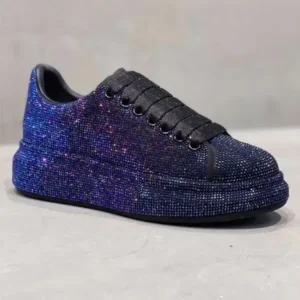 Simkimtim Night Star Rhinestone Platform Sneakers