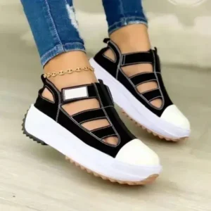 Simkimtim Creative Cutout Platform Sneakers