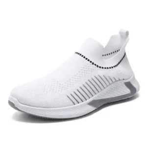 Simkimtim Men Fashion Summer Flyknit Breathable Sneakers