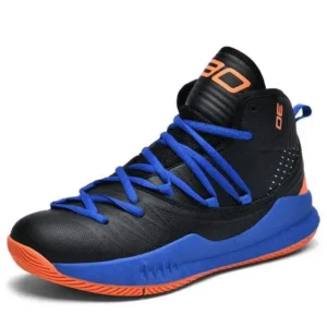 Simkimtim Men Casual High Top Breathable Basketball