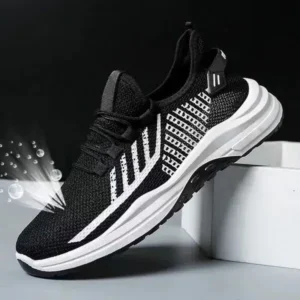 Simkimtim Men Casual Breathable Lightweight Running Sneakers