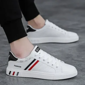 Simkimtim Men Casual Color Matching Breathable Sneakers