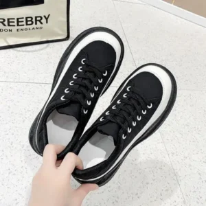 Simkimtim Women Fashion Cute Platform Sneakers